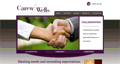 Desktop Screenshot of carewwells.com